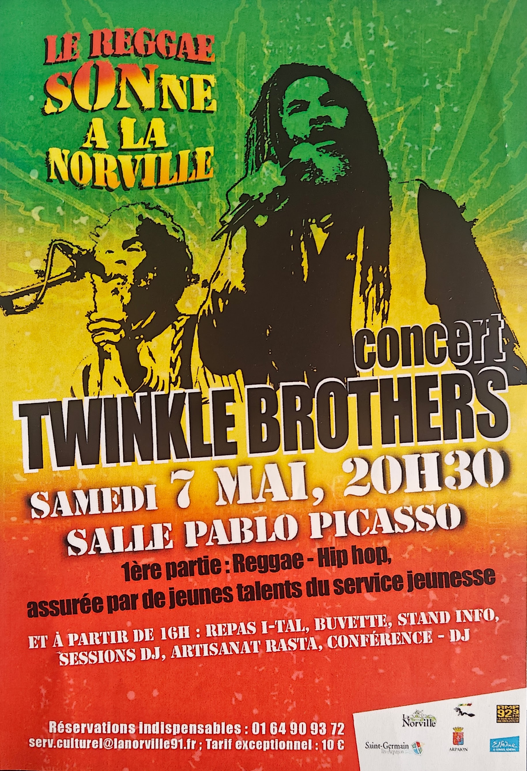 Le Reggae Sonne à la Norville - Twinkle Brothers Concert
